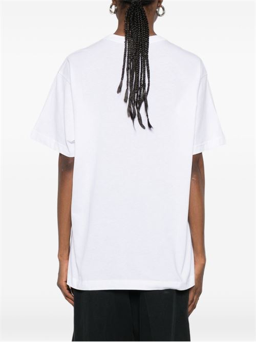 T-shirt uomo Versace Jeans Couture bianca Versace jeans Couture | 80GAHT06CJ00T003